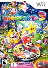 Mario Party 9 Wii box art
